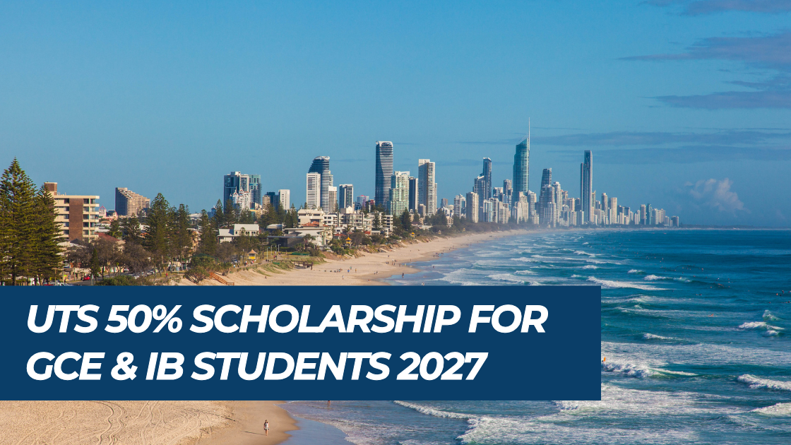 UTS 50% Scholarship for GCE & IB Students 2027 | Study in Australia with Educircle