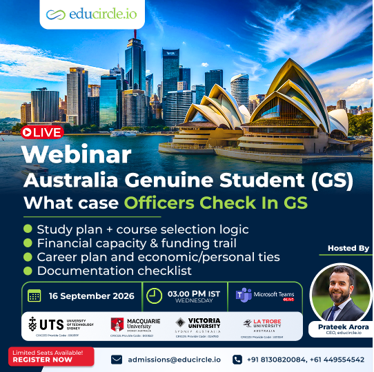 Australia Genuine Student (GS)