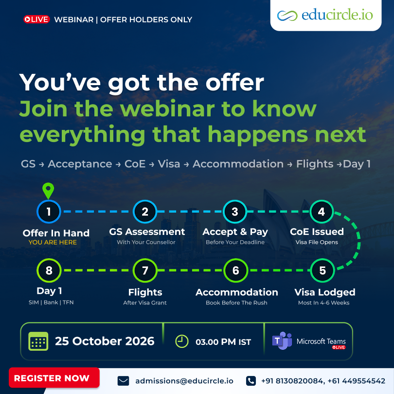 From Offer Letter to Arriving in Australia!